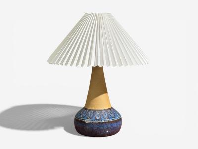 Einar Johansen Einar Johansen Table Lamp Stoneware Denmark 1960s