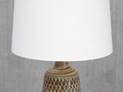 Einar Johansen Large Einar Johansen Ceramic Relief Table Lamp S holm Stent j Denmark 1960s