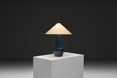 Einar Johansen Model 1052 Table Lamp by Einar Johansen for S holm Denmark ca 1950s