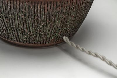 Einar Johansen Pair of 3073 Glazed Stoneware Table Lamps by Einar Johansen Denmark ca 1950s