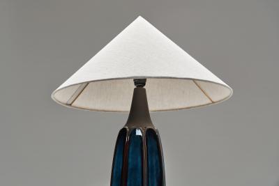 Einar Johansen Stoneware Table Lamp by Einar Johansen for S holm Denmark 1960s