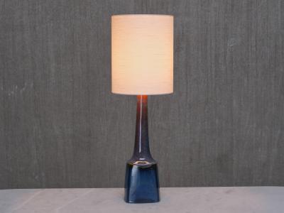 Einar Johansen Tall Einar Johansen Glazed Ceramic Table Lamp S holm Denmark 1960s