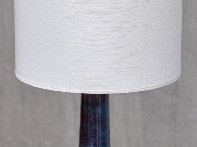 Einar Johansen Tall Einar Johansen Glazed Ceramic Table Lamp S holm Denmark 1960s