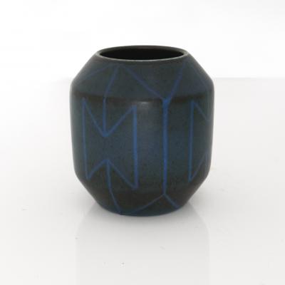 Einar Lynge Ahlberg 2 EINAR LYNGE AHLBERG UNIQUE STUDIO VASES FOR RORSTRAND SWEDEN CIRCA 1950 S