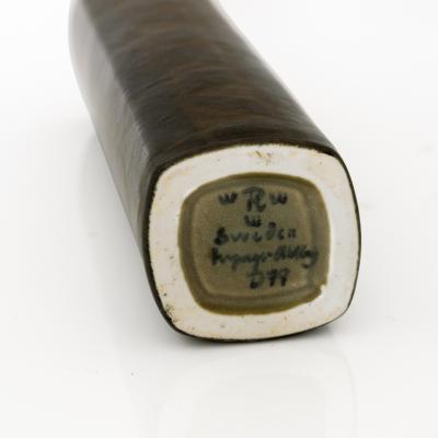 Einar Lynge Ahlberg 2 EINAR LYNGE AHLBERG UNIQUE STUDIO VASES FOR RORSTRAND SWEDEN CIRCA 1950 S