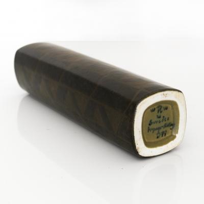 Einar Lynge Ahlberg 2 EINAR LYNGE AHLBERG UNIQUE STUDIO VASES FOR RORSTRAND SWEDEN CIRCA 1950 S