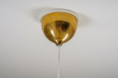 Eje Ahlgren Brass Pendant by Eje Ahlgren for Bergboms Sweden 1960s