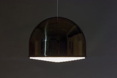 Eje Ahlgren Large Pendant T 75 in Brass by Eje Ahlgren for Bergboms