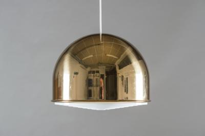 Eje Ahlgren Large Pendant T 75 in Brass by Eje Ahlgren for Bergboms