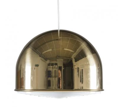 Eje Ahlgren Large Pendant T 75 in Brass by Eje Ahlgren for Bergboms