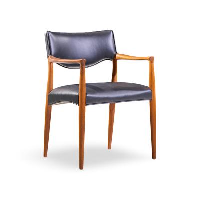Ejner Larsen Aksel Bender Madsen Aksel Bender Madsen and Ejner Larsen Danish Teak Occasional Lounge Chairs Pair