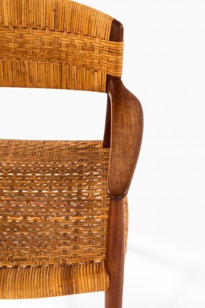 Ejner Larsen Aksel Bender Madsen Armchair Produced by Cabinetmaker Willy Beck