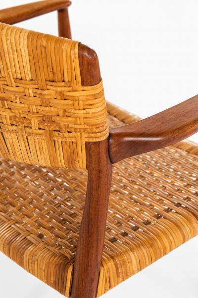 Ejner Larsen Aksel Bender Madsen Armchair Produced by Cabinetmaker Willy Beck