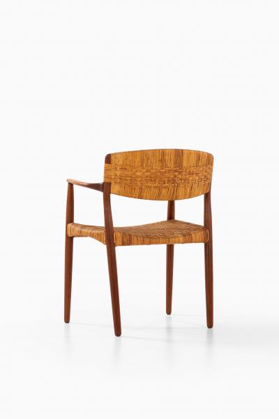 Ejner Larsen Aksel Bender Madsen Armchair Produced by Cabinetmaker Willy Beck