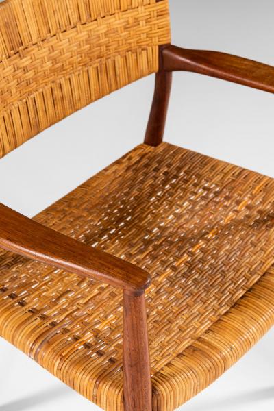 Ejner Larsen Aksel Bender Madsen Armchair Produced by Cabinetmaker Willy Beck