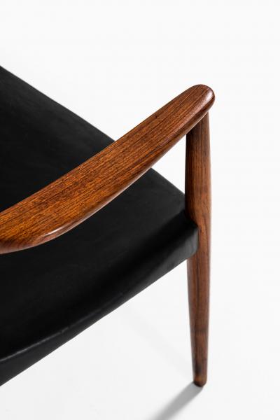 Ejner Larsen Aksel Bender Madsen Armchairs Produced by Cabinetmaker Willy Beck