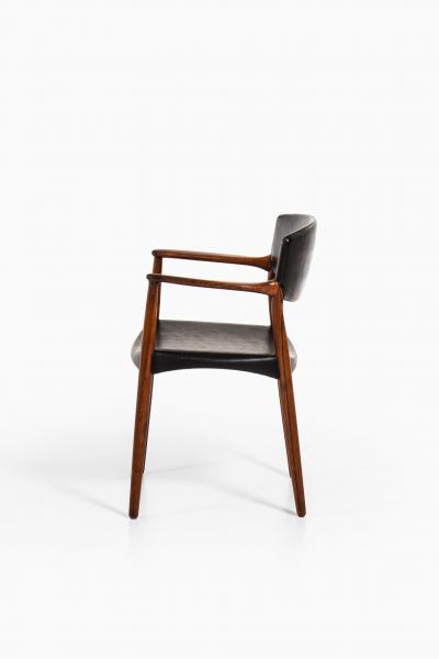 Ejner Larsen Aksel Bender Madsen Armchairs Produced by Cabinetmaker Willy Beck