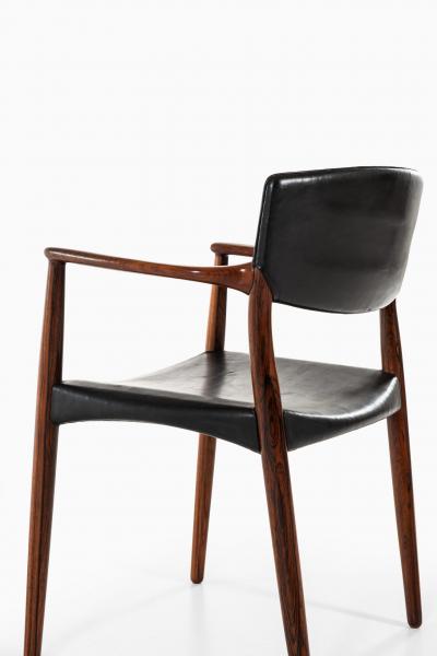 Ejner Larsen Aksel Bender Madsen Armchairs Produced by Cabinetmaker Willy Beck