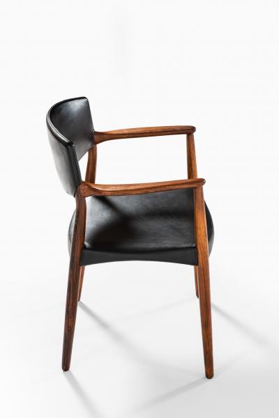 Ejner Larsen Aksel Bender Madsen Armchairs Produced by Cabinetmaker Willy Beck