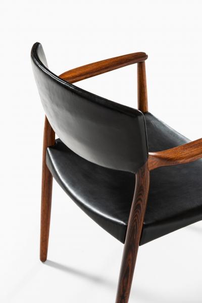 Ejner Larsen Aksel Bender Madsen Armchairs Produced by Cabinetmaker Willy Beck