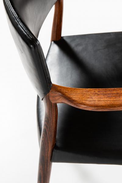 Ejner Larsen Aksel Bender Madsen Armchairs Produced by Cabinetmaker Willy Beck
