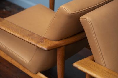 Ejner Larsen Aksel Bender Madsen Askel Bender Madsen Ejner Larsen Lounge Chairs for Willy Beck