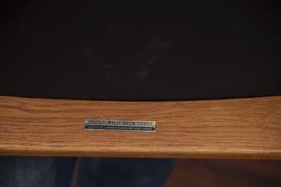 Ejner Larsen Aksel Bender Madsen Askel Bender Madsen Ejner Larsen Lounge Chairs for Willy Beck