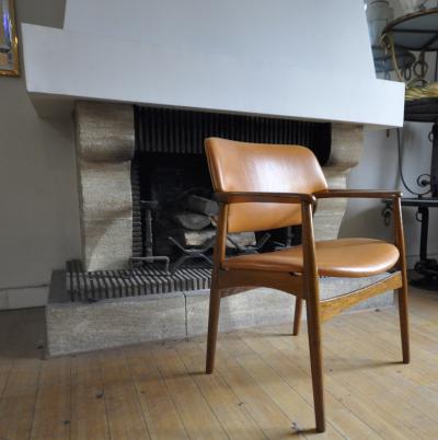 Ejner Larsen Aksel Bender Madsen Ejner Larsen Aksel Bender Madsen Pair of Armchairs