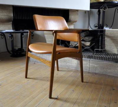Ejner Larsen Aksel Bender Madsen Ejner Larsen Aksel Bender Madsen Pair of Armchairs
