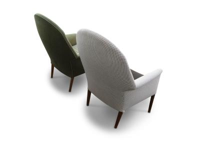 Ejner Larsen Aksel Bender Madsen Pair Aksel Bender Madsen Ejner Larsen Danish Lounge Chairs for Reupholstery