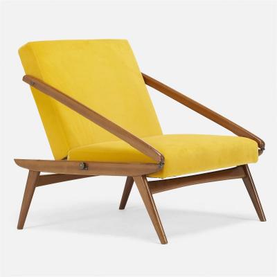 Ejvind A Johansson Pair of Ejvind A Johansson Adjustable Lounge Chairs