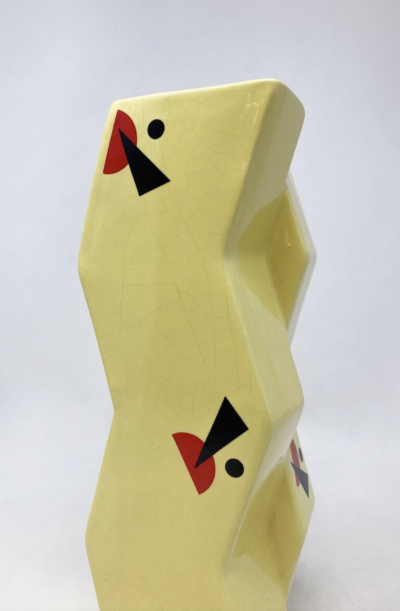 El Lissitzky Mid Century Vase in the style of Lazar Lissitzky 1920s
