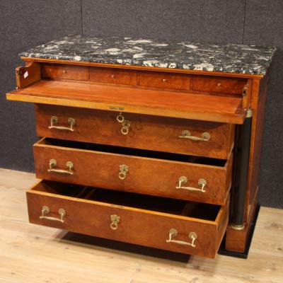 Elegant 20th Century Empire Style Chest of Drawers