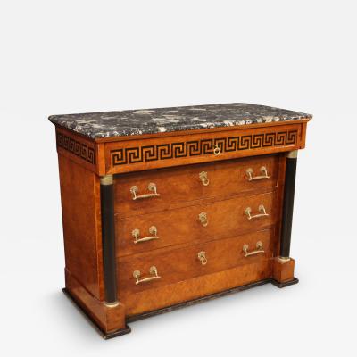 Elegant 20th Century Empire Style Chest of Drawers