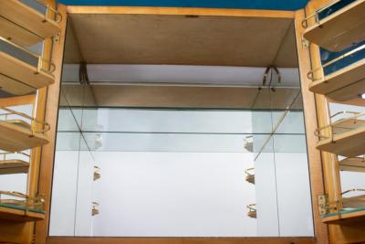 Elegant Art Deco Italian Bar Cabinet by Pierluigi Colli