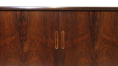 Elegant Danish Brazilian Rosewood Credenza