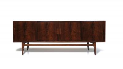 Elegant Danish Brazilian Rosewood Credenza