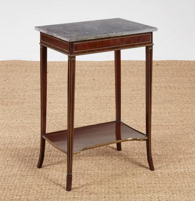 Elegant George IV Mahogany and Brass Table