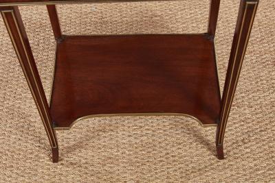 Elegant George IV Mahogany and Brass Table