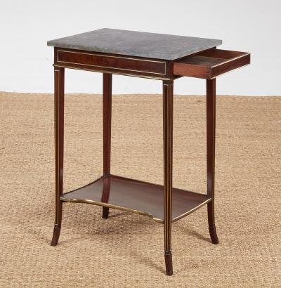 Elegant George IV Mahogany and Brass Table