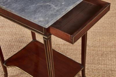 Elegant George IV Mahogany and Brass Table