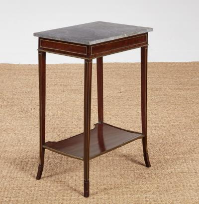 Elegant George IV Mahogany and Brass Table