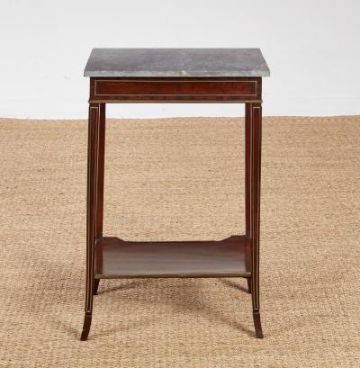 Elegant George IV Mahogany and Brass Table