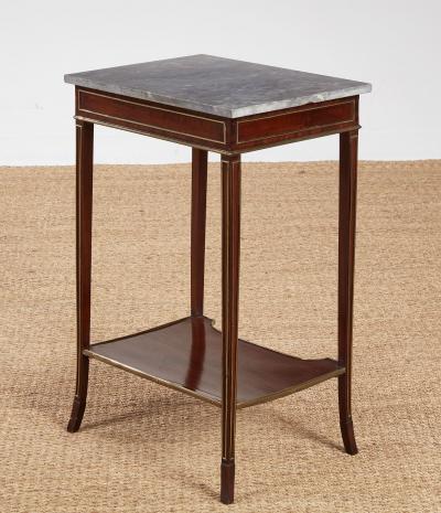 Elegant George IV Mahogany and Brass Table