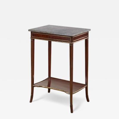 Elegant George IV Mahogany and Brass Table