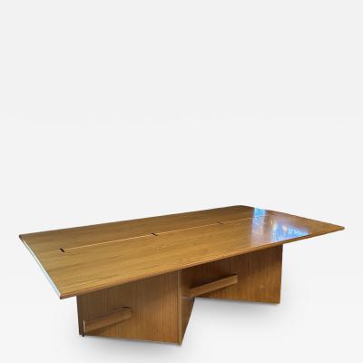 Elegant Italian Mid Century Adjustable Console Table 1970s