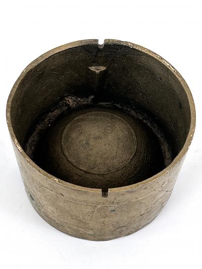 Elegant Mid Century Modern Cast Bronze Ashtray Germany 1960s