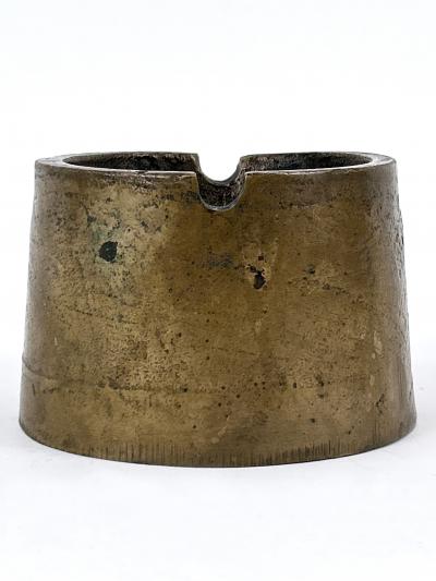 Elegant Mid Century Modern Cast Bronze Ashtray Germany 1960s