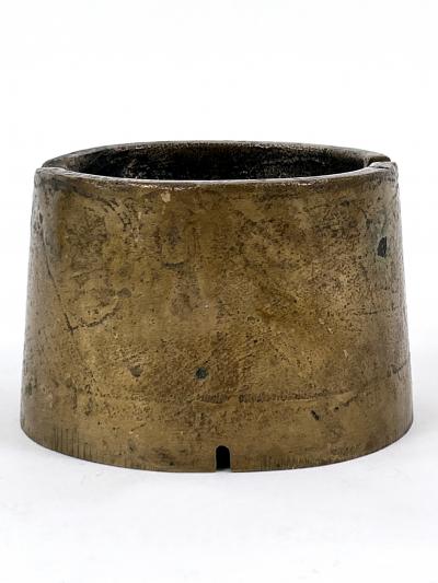 Elegant Mid Century Modern Cast Bronze Ashtray Germany 1960s