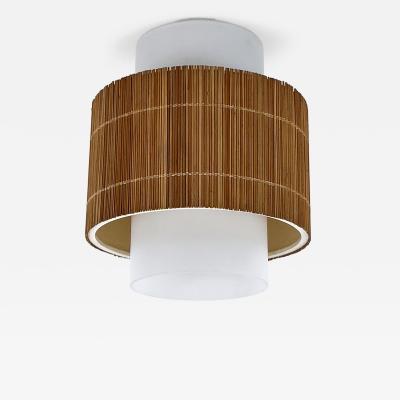 Elegant Mid Century Modern Flush Mount or Ceiling Fixture Germany 1960s